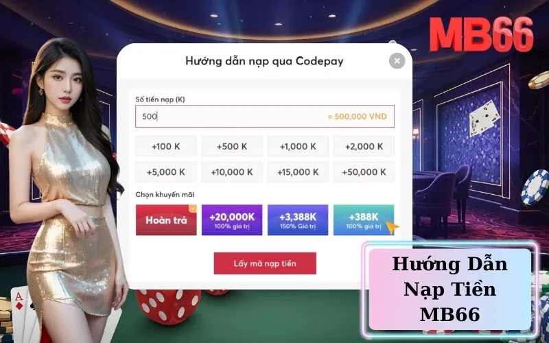 Hướng Dẫn Nạp Tiền MB66