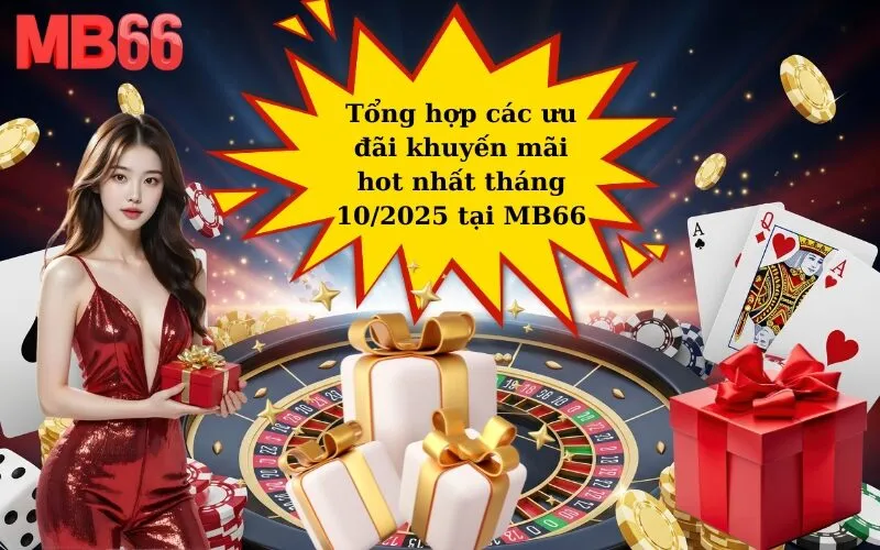 Tổng hợp các ưu đãi khuyến mãi hot nhất tháng 102025 tại MB66